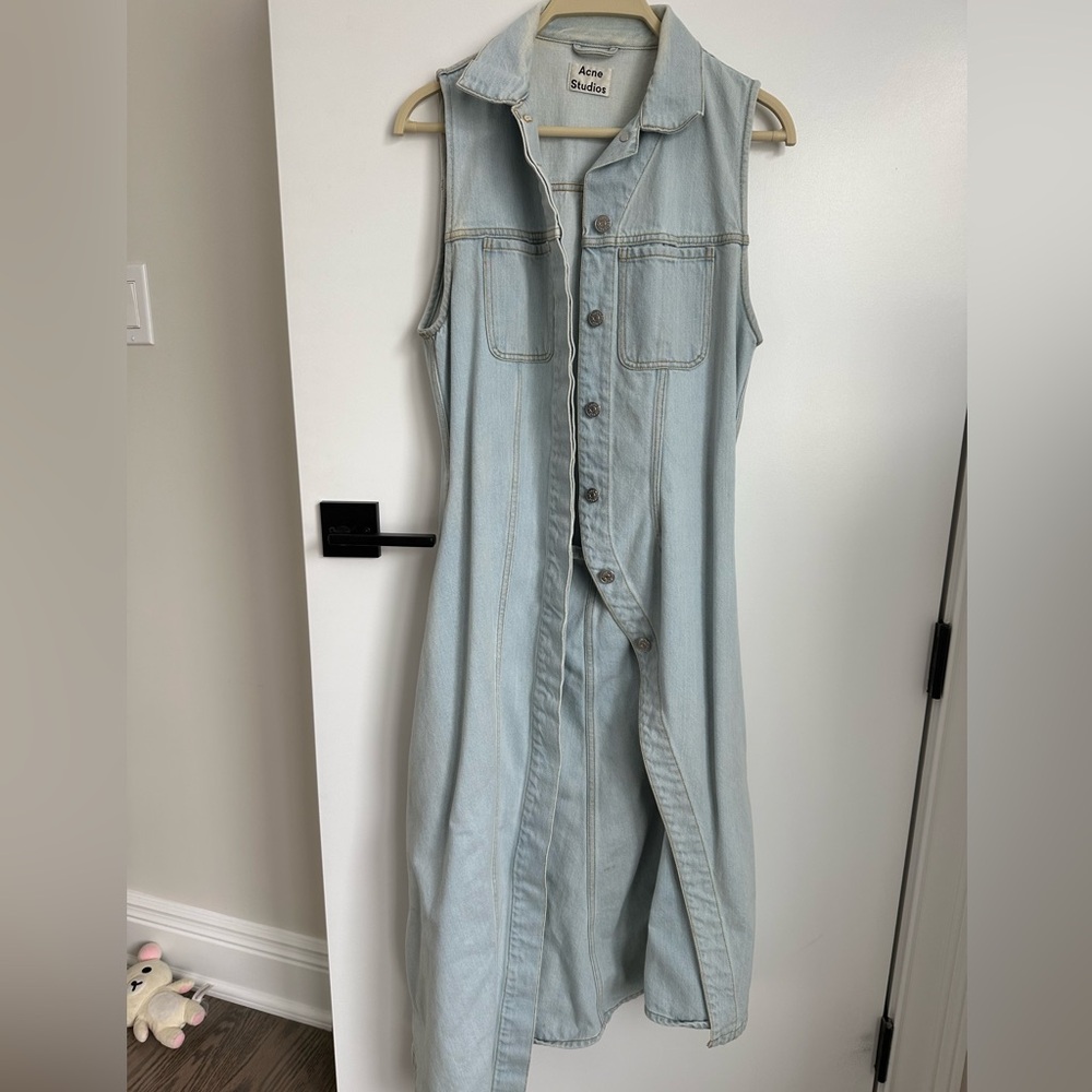 Acne studios denim dress